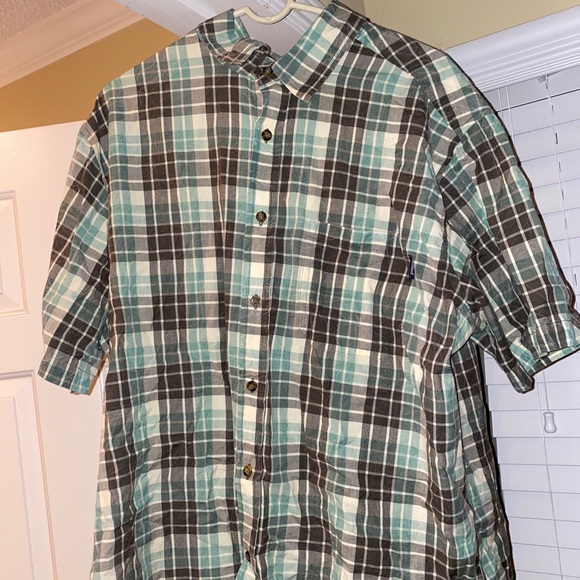 Woolrich Short-Sleeve Button Shirt XL - Picture 1 of 3